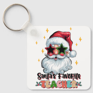 Porte-clés Cadeau pour Enseignant Enseignant Favori du Père