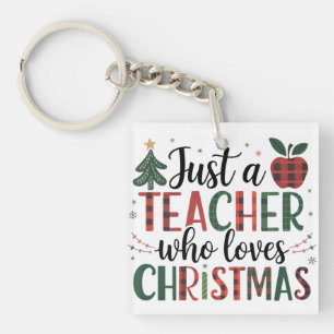 Porte-clés Cadeau pour Enseignant Juste un Enseignant qui A