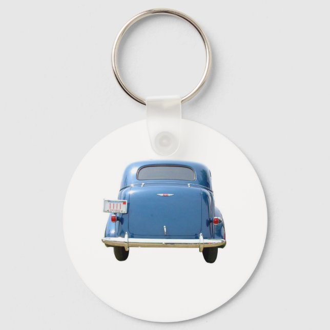 Porte-clés Cadeau rétro ~ 1940s Chevy (Recto)