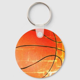 Porte-clés Cadeau vintage de basket-ball