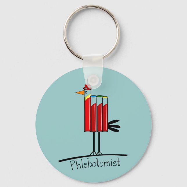 Porte-clés Cadeaux "Blood Tube Bird" (Recto)