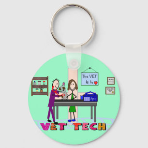 Porte-clés Cadeaux d'art Vet Tech