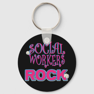 Porte-clés Cadeaux d'assistant social
