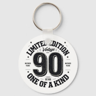 Porte-clés Cadeaux de 90 ans Vintage 1935 Edition Limitée
