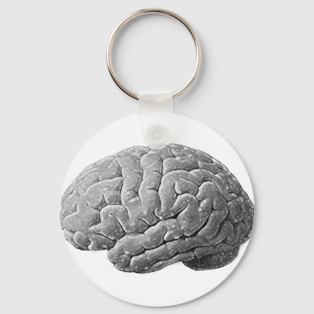Porte-clés Cadeaux de cerveau (Recto)