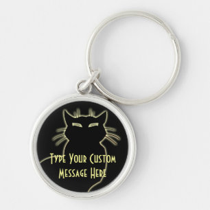 Porte-clés Cadeaux de chats Porte - clés de chats personnalis