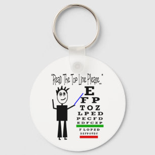 Porte-clés Cadeaux de conception pour le médecin de l'oeil