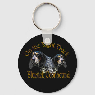 Porte-clés Cadeaux de conhound Bluetick