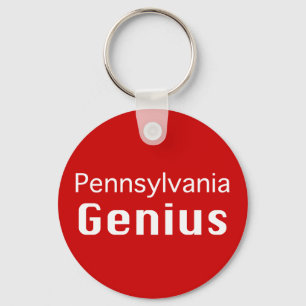 Porte-clés Cadeaux de génie de Pennsylvanie