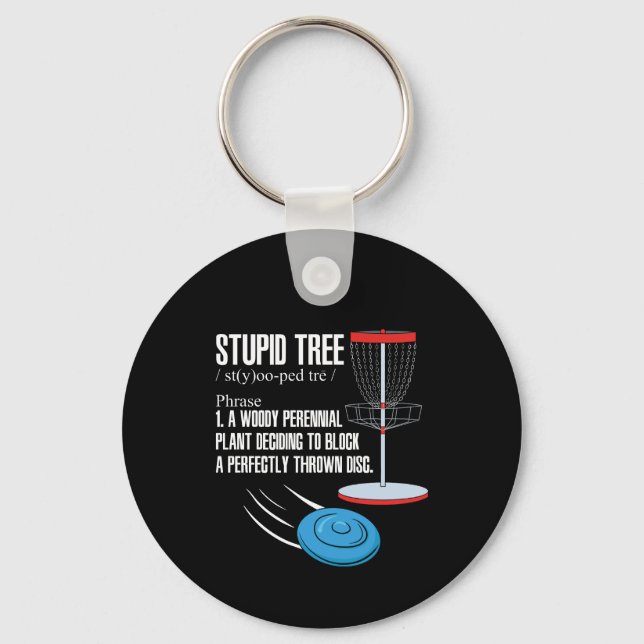 Porte-clés Cadeaux de golf sur disque (Recto)