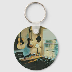 Porte-clés Cadeaux de guitare pour petite amie