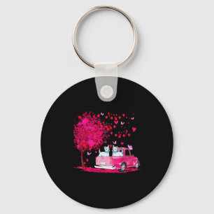 Porte-clés Cadeaux de la Saint-Valentin pour couple Westie Ca