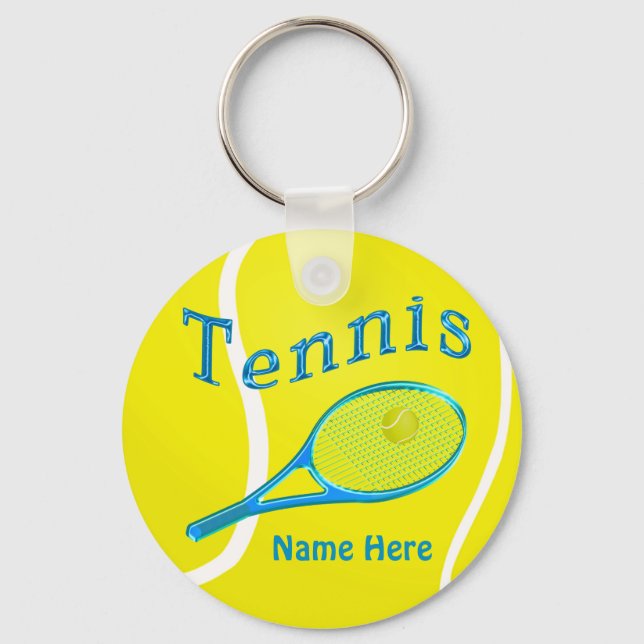 Porte-clés Cadeaux de l'équipe de tennis de TENNIS PORTE - CL (Recto)