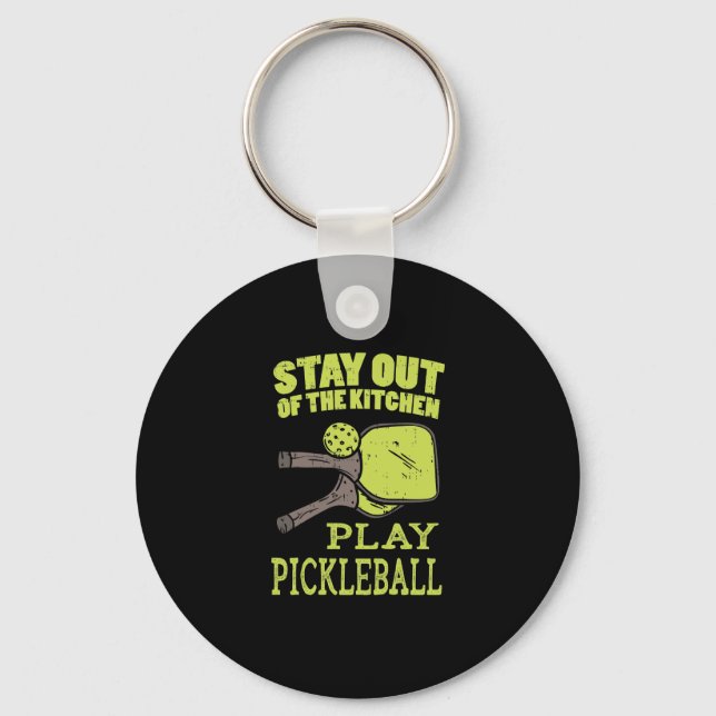 Porte-clés Cadeaux De Pickleball (Recto)
