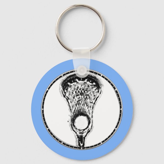 Porte-clés Cadeaux d'équipe de crosse (Recto)