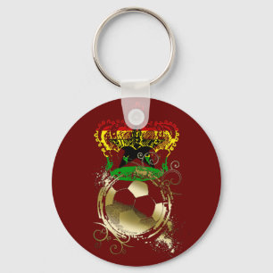 Porte-clés Cadeaux des Rois Ashanti du football du Ghana