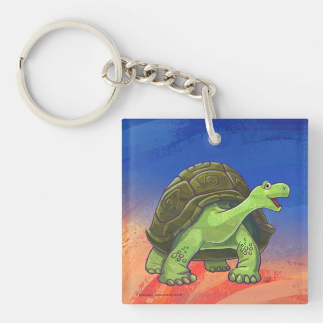 Porte-clés Cadeaux et accessoires de tortue (Devant)