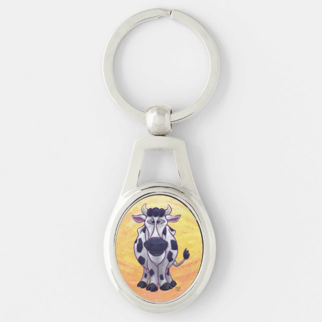 Porte-clés Cadeaux et accessoires de vache (Devant)