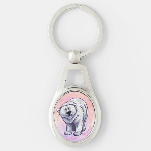 Porte-clés Cadeaux et accessoires d'ours polaire (Devant)