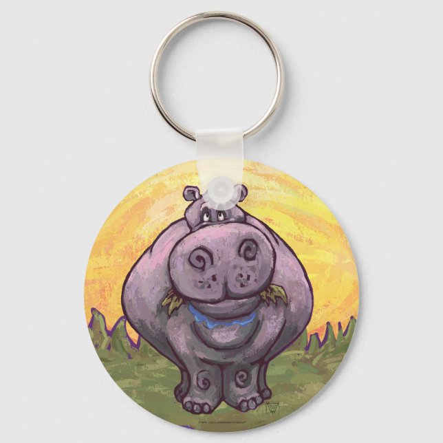 Porte-clés Cadeaux et accessoires Hippopotamus (Recto)