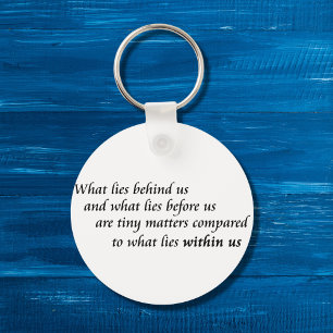 Porte-clés Cadeaux inspirés de confiance de porte - clés de