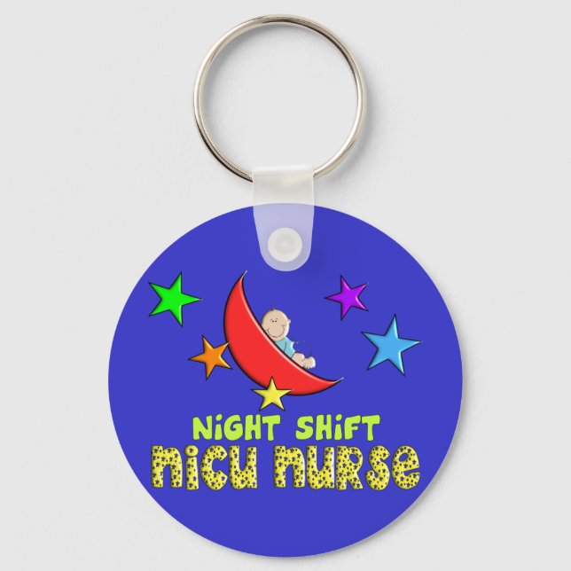 Porte-clés Cadeaux NICU NURSE (Recto)