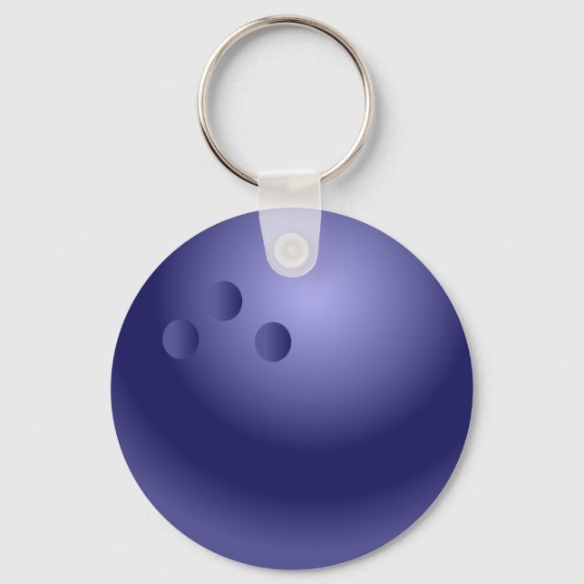Porte-clés Cadeaux Porte - clé de Bowling sur mesure (Recto)