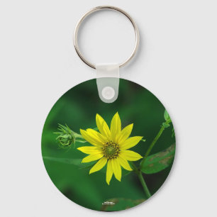 Porte-clés Cadeaux tournesol boisé du parc national de Hot Sp