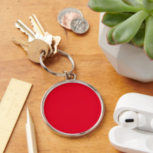 Porte-clés Cadmium Rouge couleur solide