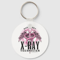 Caducée rose de technologie X-Ray