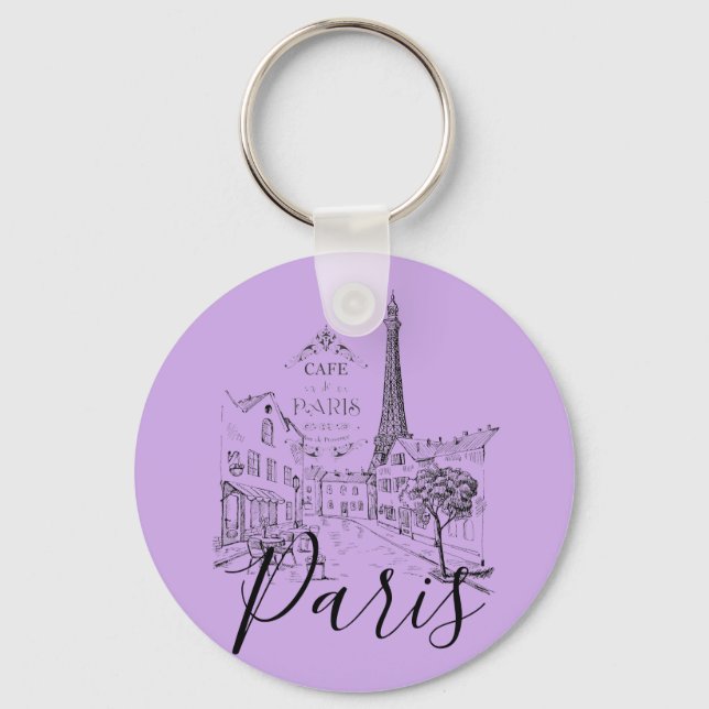 Porte-clés Café Paris (Recto)