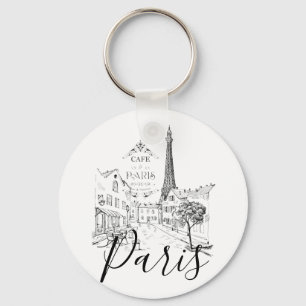 Porte-clés Cafe Paris
