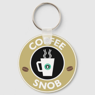 Porte-clés Café Snob, Humour café