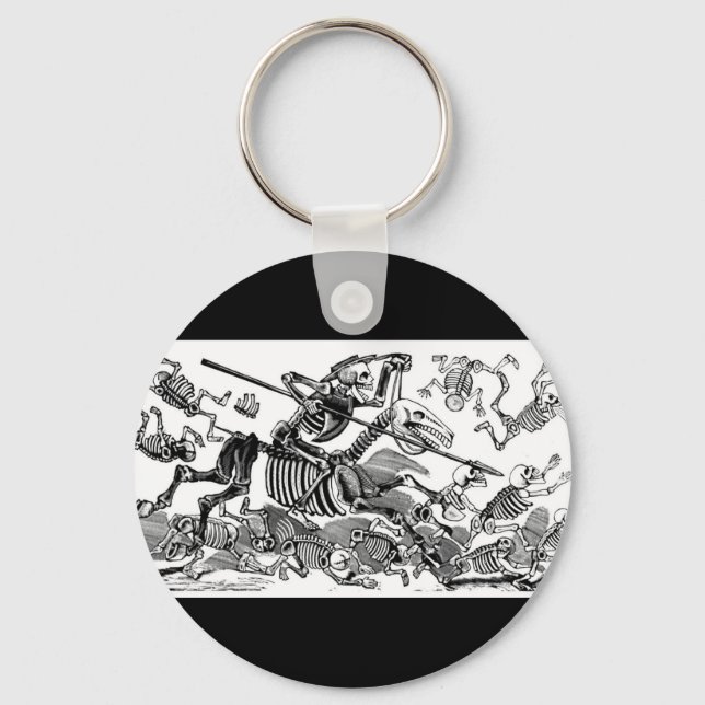Porte-clés "Calavera de Don Quichotte" vers le début des anné (Recto)