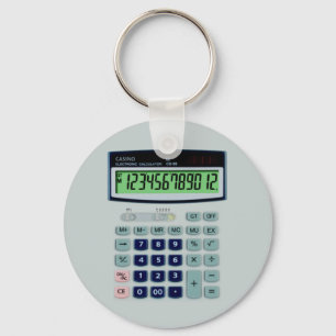 Porte-clés Calculatrice simulée