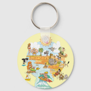 Porte-clés California Beach Paradise