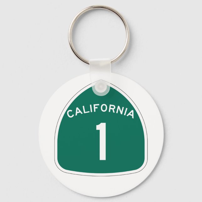 Porte-clés Californie 1 (Recto)