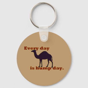 Porte-clés Camel "Chaque jour c'est la Journée de la Humpe"