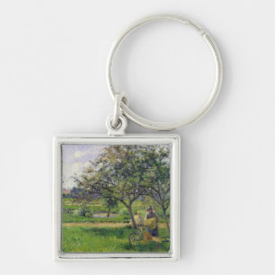 Porte-clés Camille Pissarro   la brouette, verger, c.188
