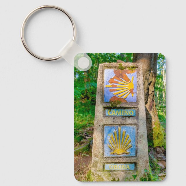 Porte-clés Camino de Santiago (Recto)
