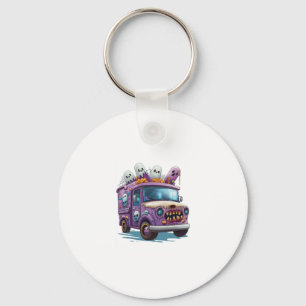 Porte-clés Camion à glace hanté