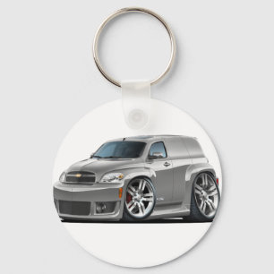 Porte-clés Camion de panneau d'argent HHR SS Chevy