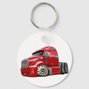 Porte-clés Camion rouge Peterbilt