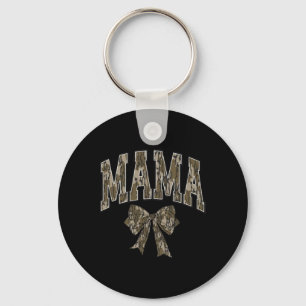 Porte-clés Camo Bow Coquette Mama Maman Dove Saison Chasse Hu