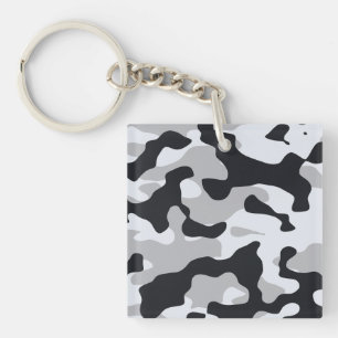 Porte-clés Camouflage urbain à fort contraste