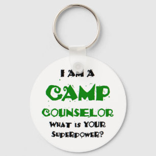 Porte-clés camp counselor