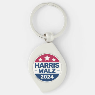 Porte-clés Campagne Kamala Harris Tim Walz 2024 Président