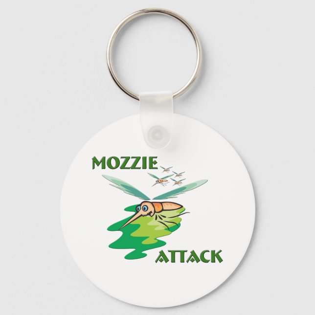 Porte-clés Camping Mozzie (Recto)