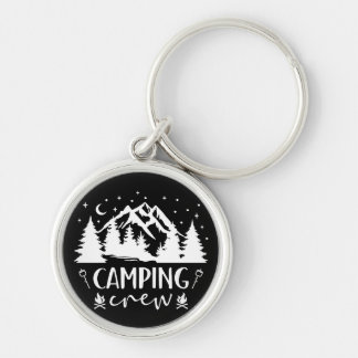 Porte-clés Camping Smore Crew Cute Smores Cadeau pour Campers