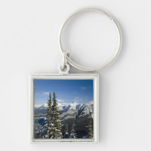 Porte-clés Canada, Alberta, Banff. Vues de la vallée de Bow